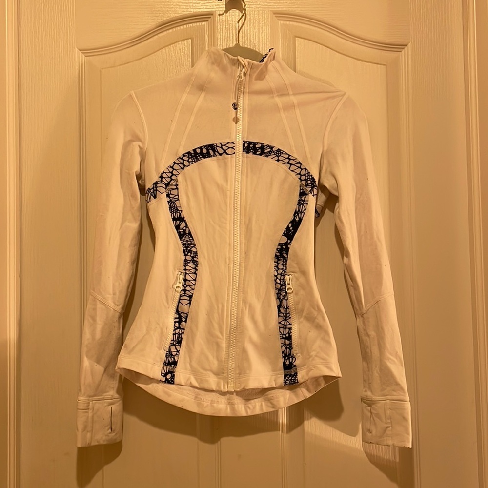 White Lululemon Jacket